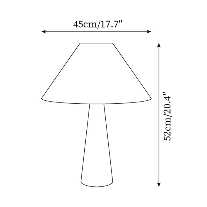 Maren Travertine Table Lamp
