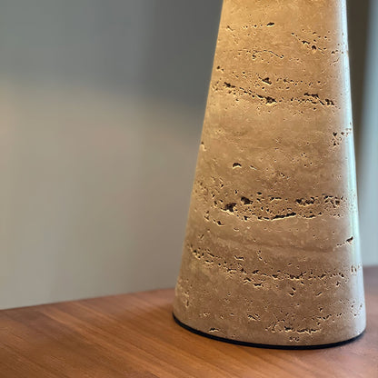 Maren Travertine Table Lamp