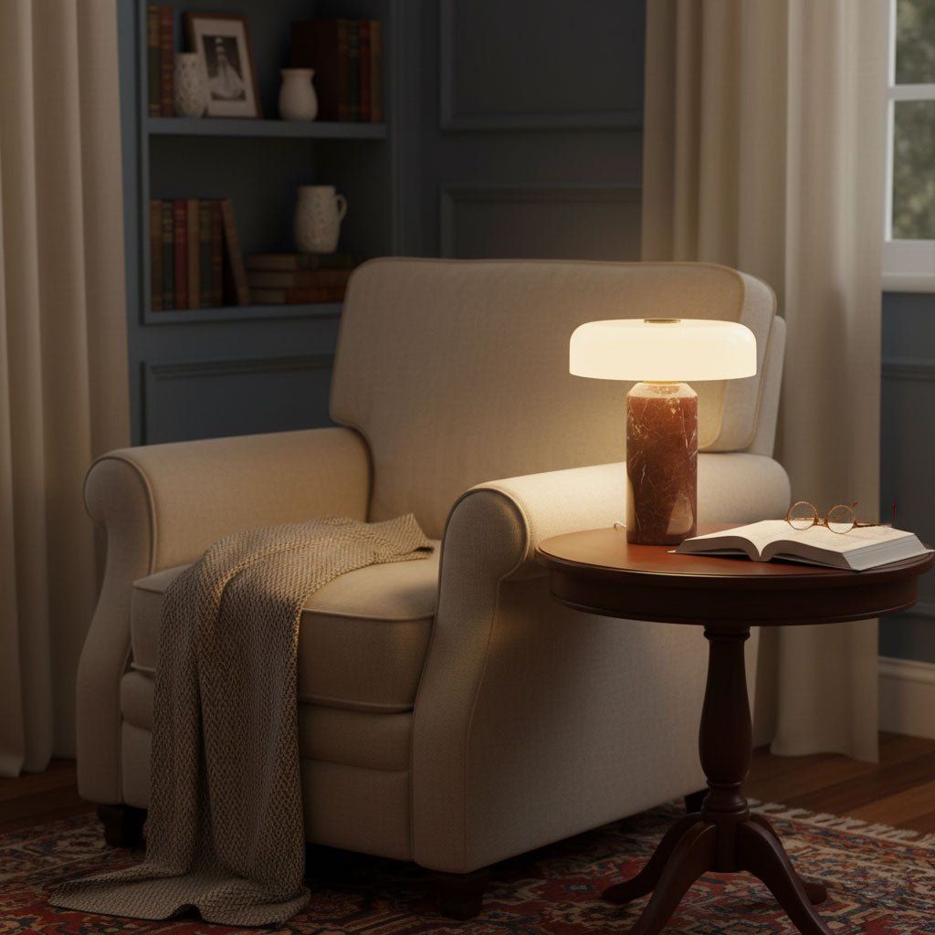 Marova Marble Table Lamp