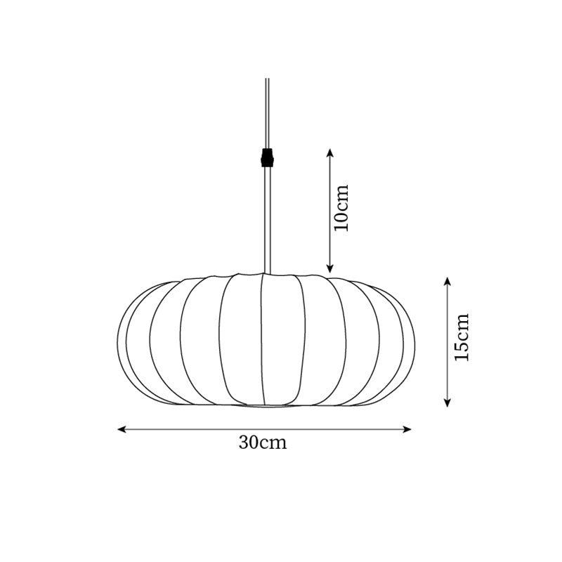 Lunelle Fabric Pendant Light