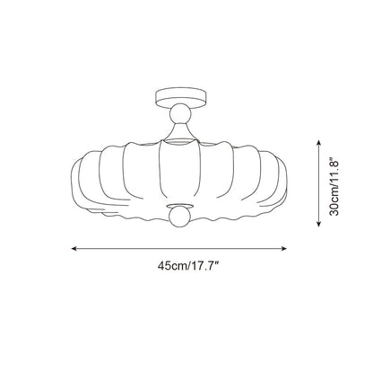 Lunelle Floral Ceiling Lamp