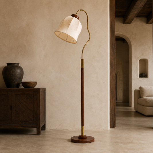 Lunelle Curved Floor Lamp