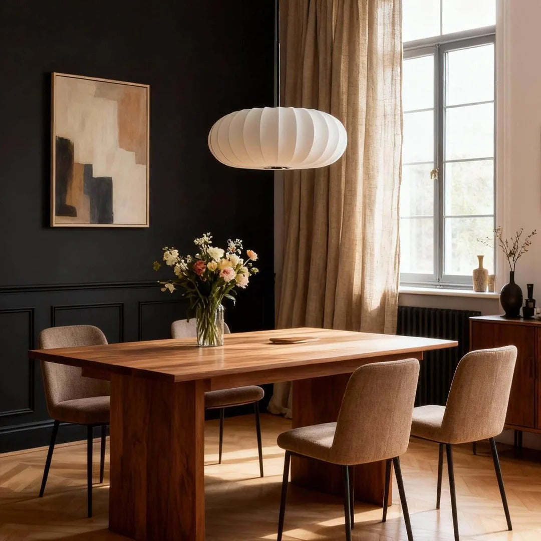 Lunelle Fabric Pendant Light