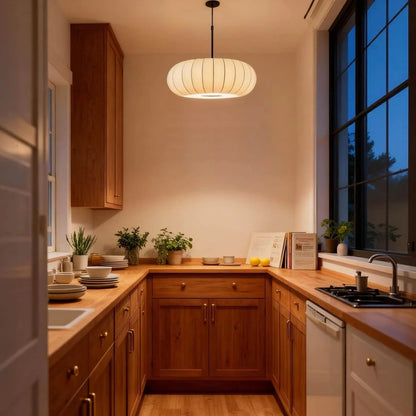 Lunelle Fabric Pendant Light