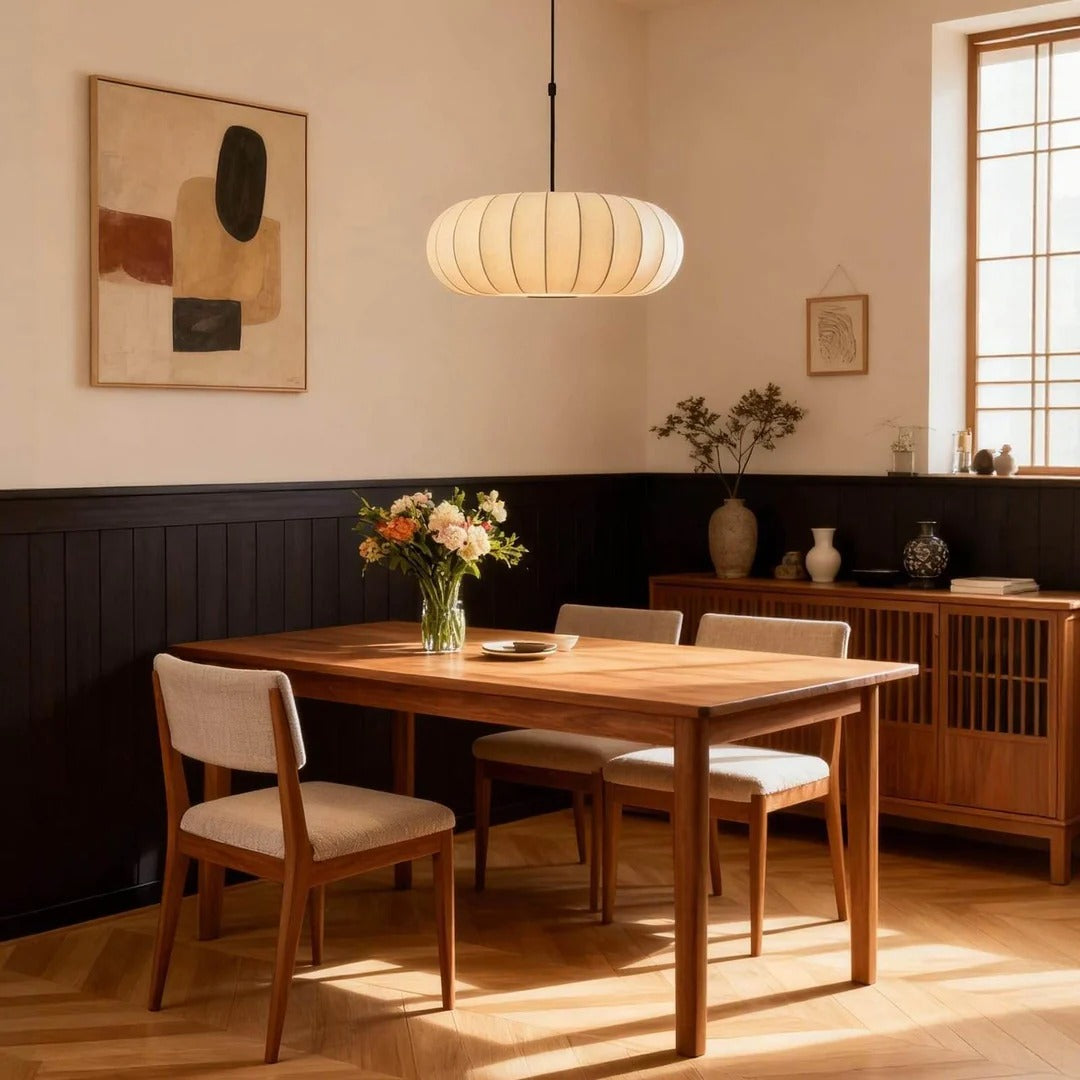 Lunelle Fabric Pendant Light