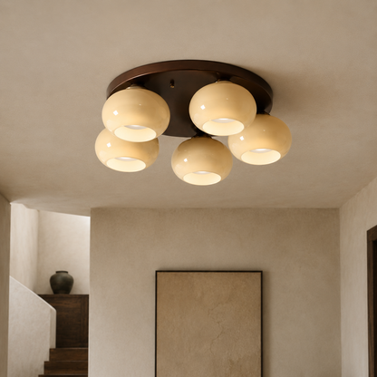 Lunora Glass Ceiling Light