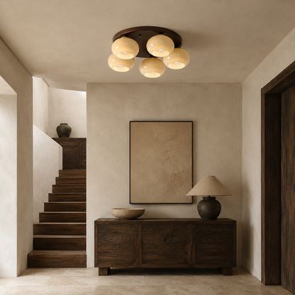 Lunora Glass Ceiling Light