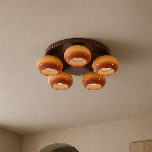 Lunora Glass Ceiling Light