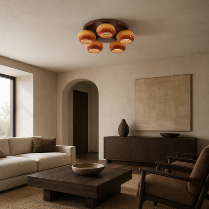 Lunora Glass Ceiling Light