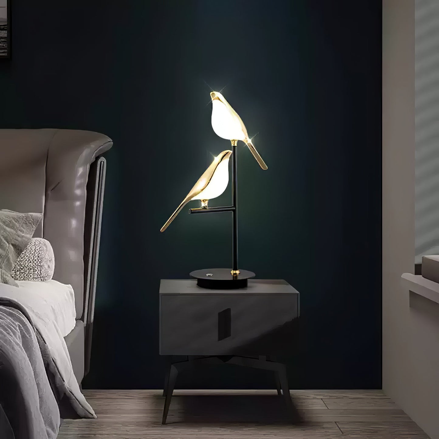 Aurelia Bird Perch Table Lamp