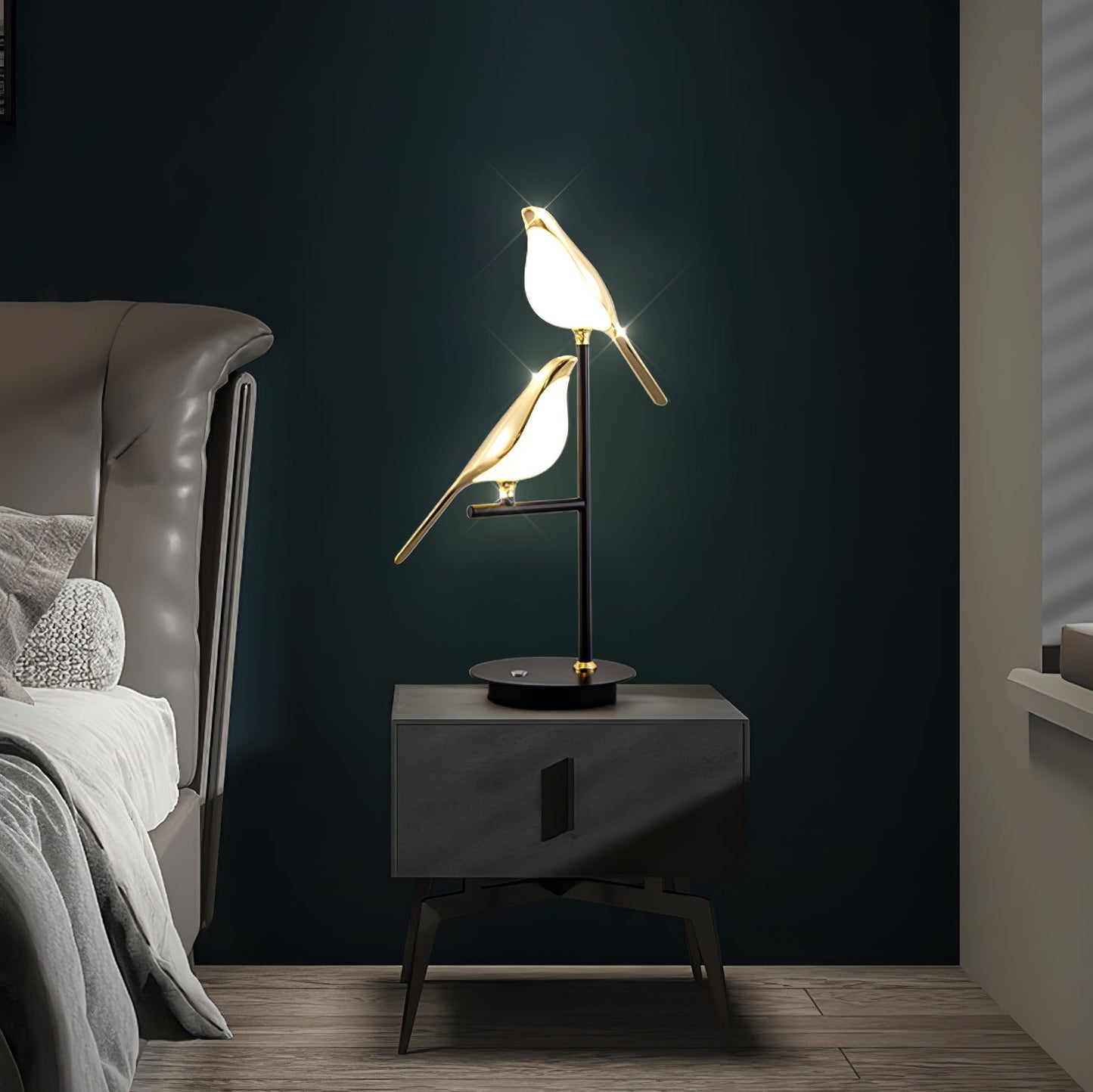 Aurelia Bird Perch Table Lamp