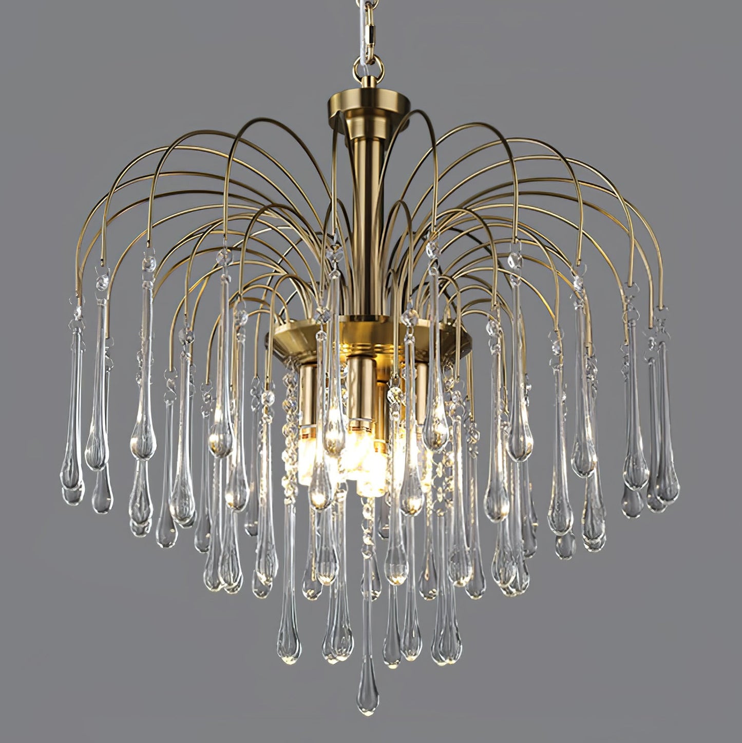 Monvera Glass Chandelier