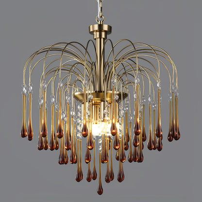 Monvera Glass Chandelier