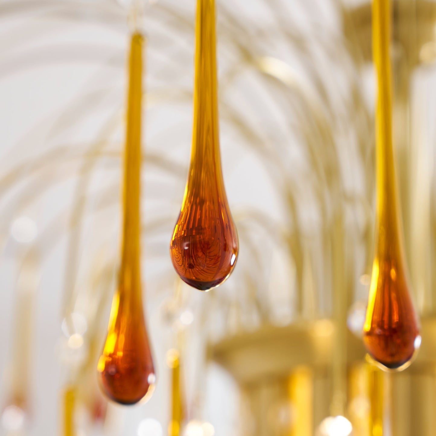 Monvera Glass Chandelier