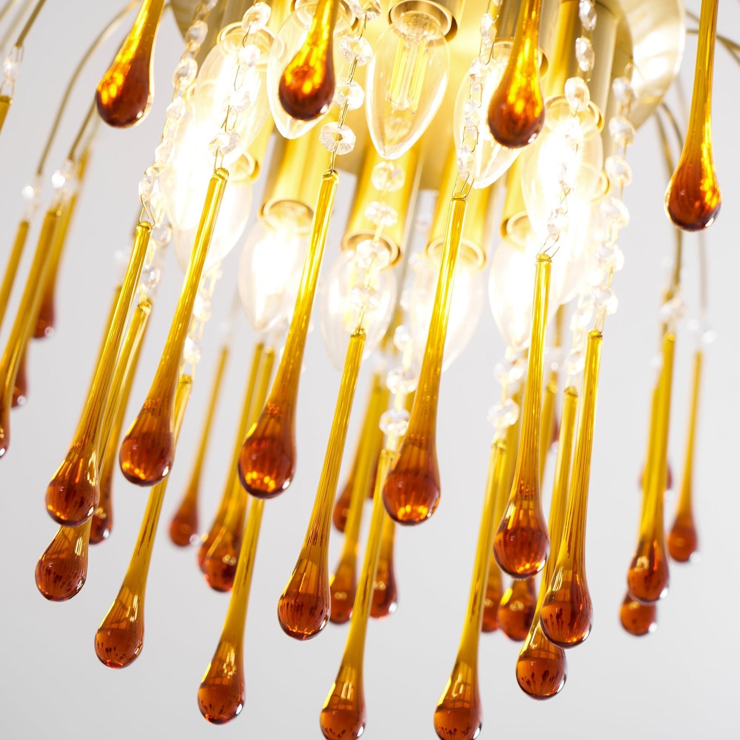 Monvera Glass Chandelier