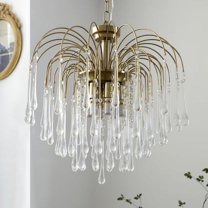 Monvera Glass Chandelier
