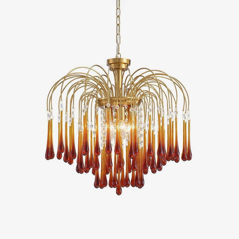 Monvera Glass Chandelier