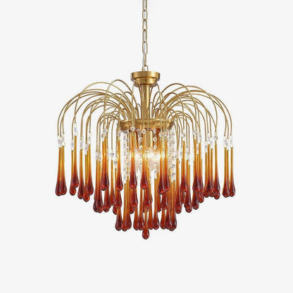 Monvera Glass Chandelier