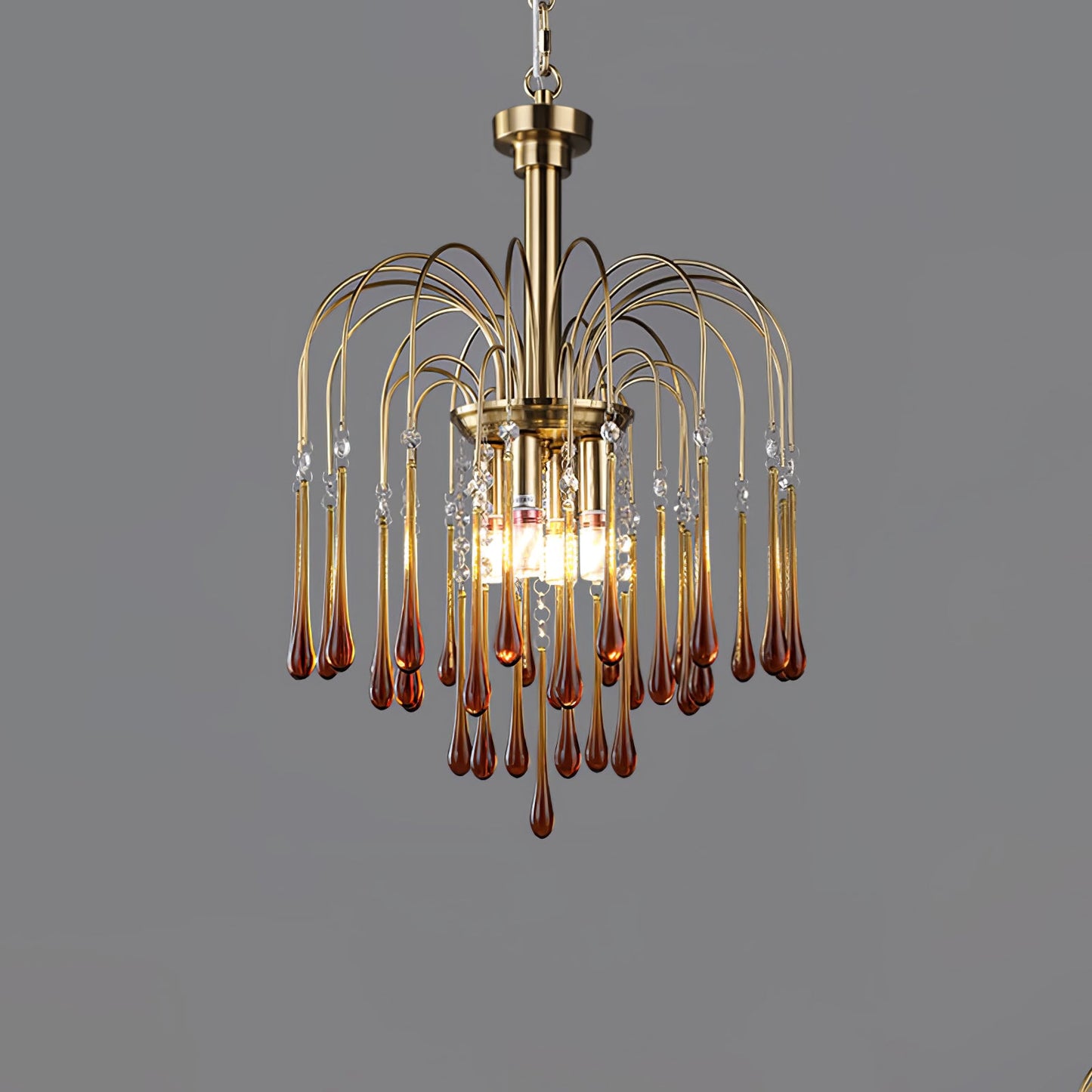 Monvera Glass Chandelier