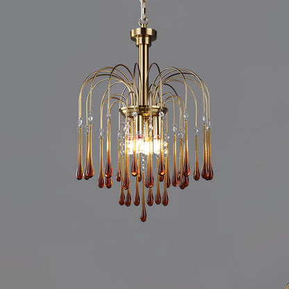 Monvera Glass Chandelier