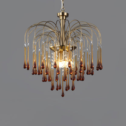 Monvera Glass Chandelier