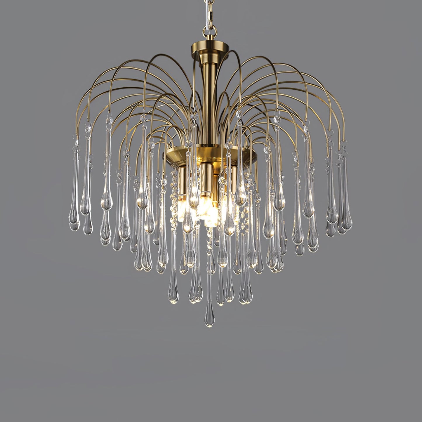 Monvera Glass Chandelier