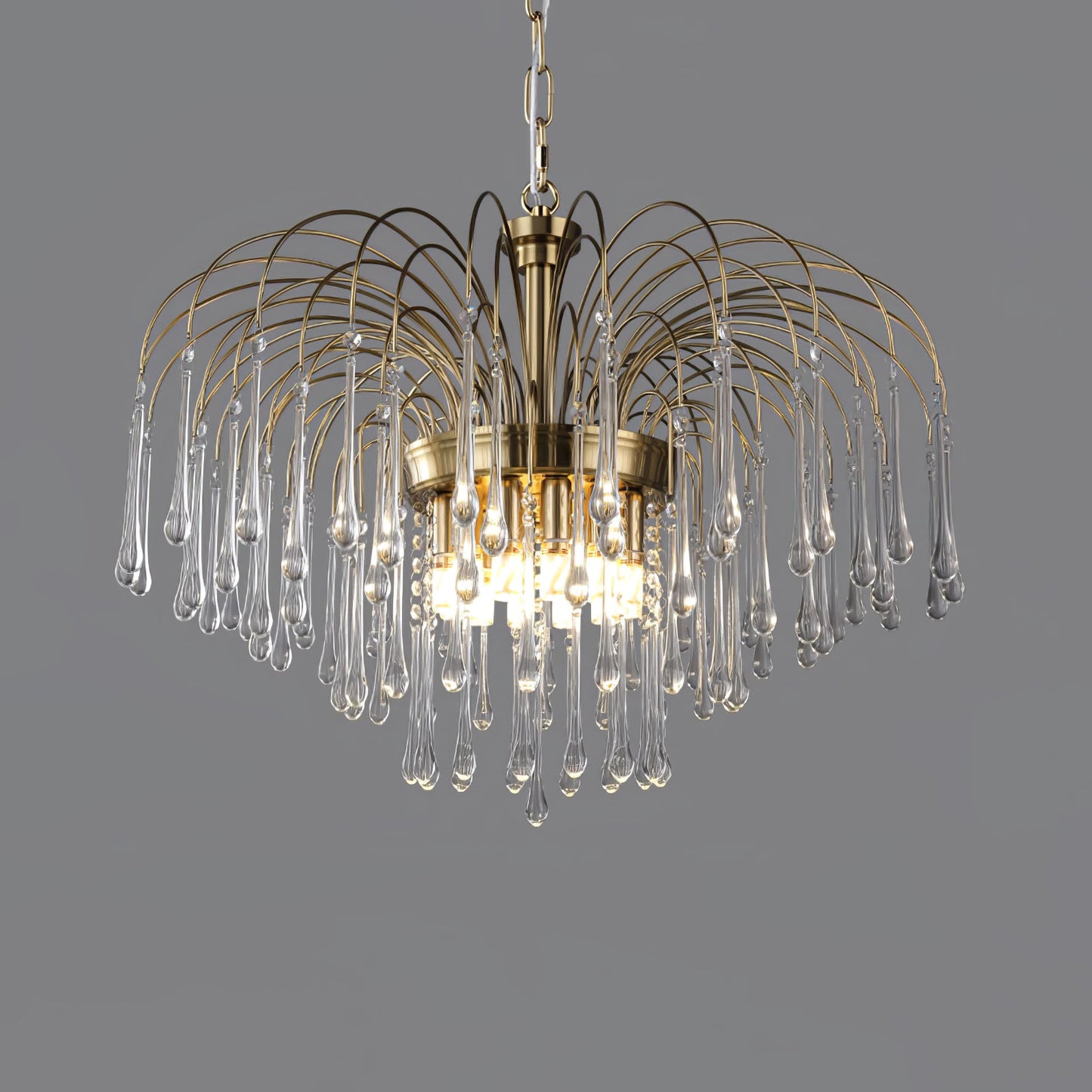 Monvera Glass Chandelier