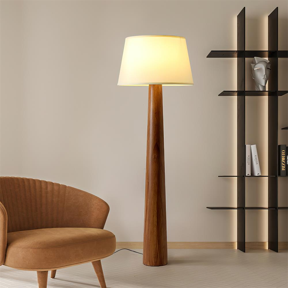 Celestine Wooden Floor Lamp