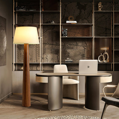Celestine Wooden Floor Lamp