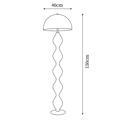 Coralie Sculpted Floor Lamp