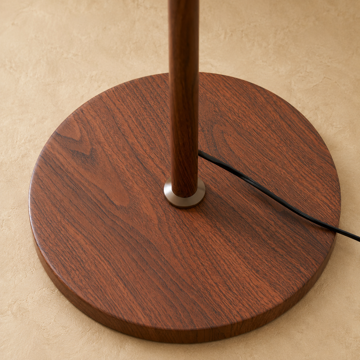 Marcelle Amber Dome Floor Lamp