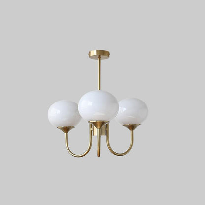 Corinne Marshmallow Glass Chandelier