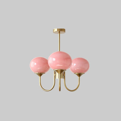 Corinne Marshmallow Glass Chandelier