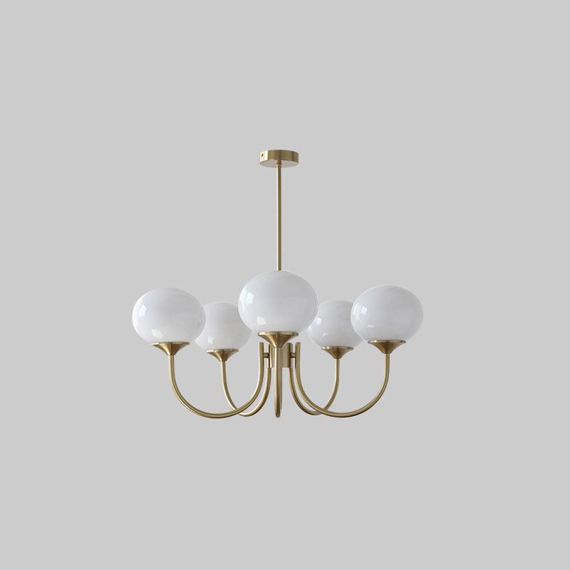 Corinne Marshmallow Glass Chandelier