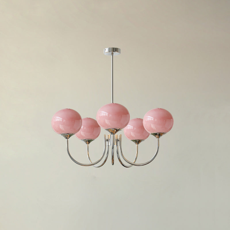 Corinne Marshmallow Glass Chandelier