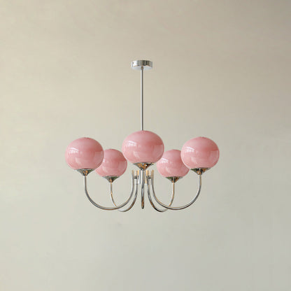 Corinne Marshmallow Glass Chandelier