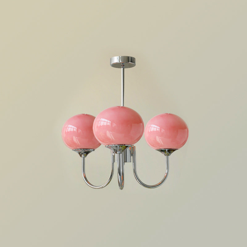 Corinne Marshmallow Glass Chandelier