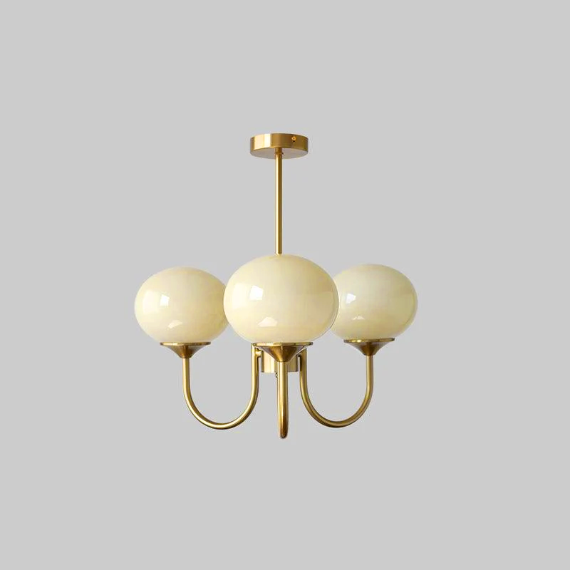 Corinne Marshmallow Glass Chandelier