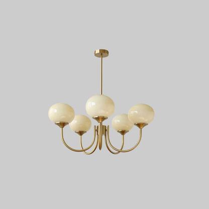Corinne Marshmallow Glass Chandelier