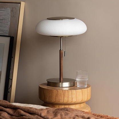 Olivane Fluted Glass Table Lamp