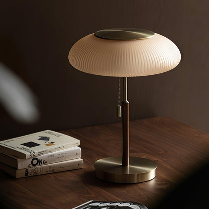 Olivane Fluted Glass Table Lamp