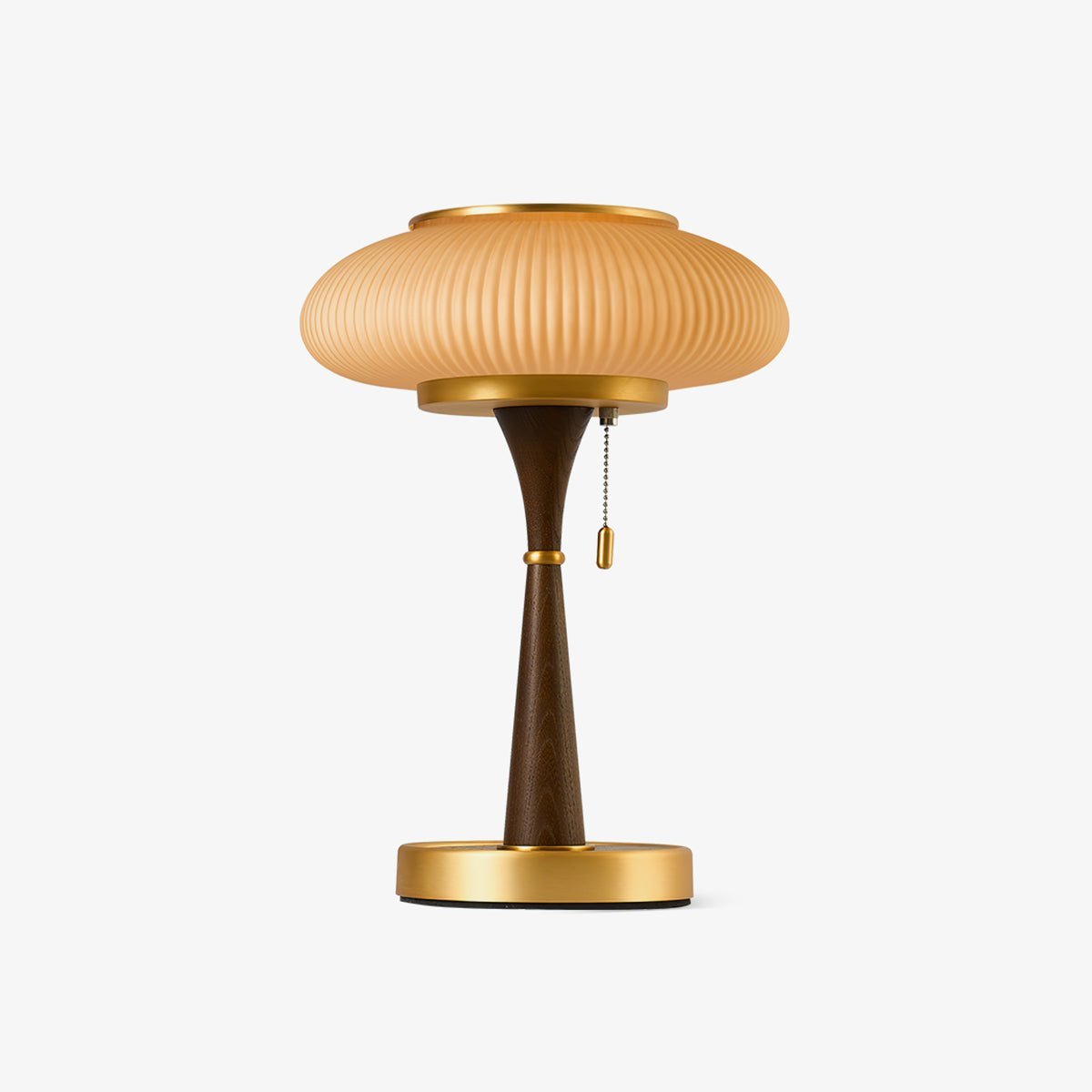 Olivane Ribbed Glass Table Lamp