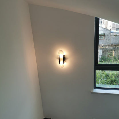 Arvix Modern Alabaster Wall Light