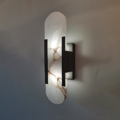 Arvix Modern Alabaster Wall Light