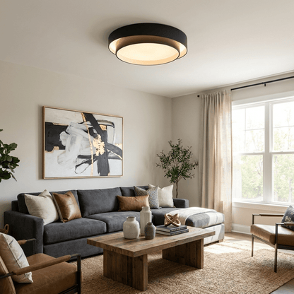 Colette Melody Flush Ceiling Light