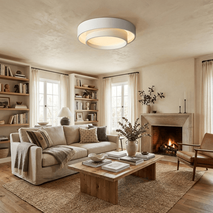 Colette Melody Flush Ceiling Light