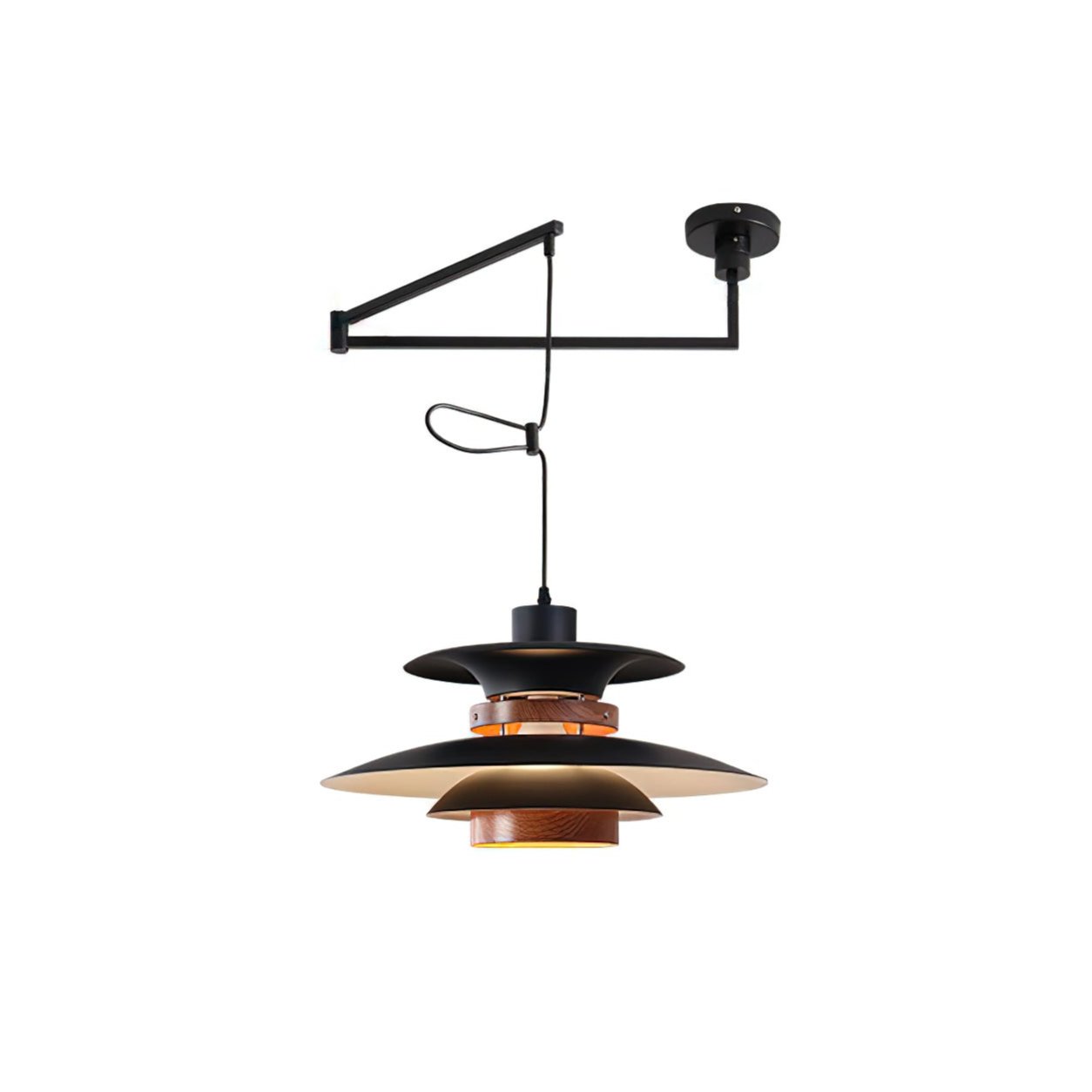 Velmora Swing Arm Pendant Light