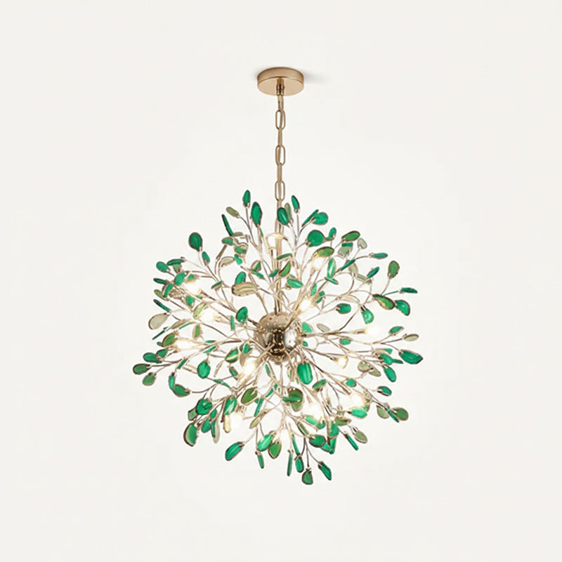 Delphine Agate Stone Chandelier Light