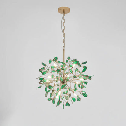 Delphine Agate Stone Chandelier Light