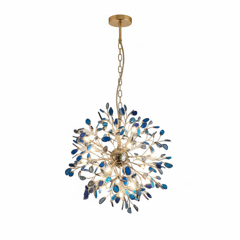 Delphine Agate Stone Chandelier Light